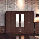wardrobe with sliding doors